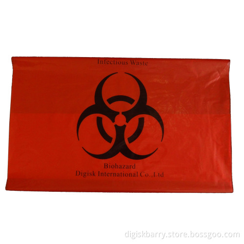 Biohazard Bag for Hazardous Waste (31"X38")